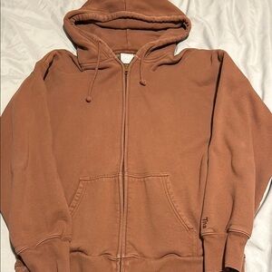 TNA Cozy Fleece Boyfriend Zip Up